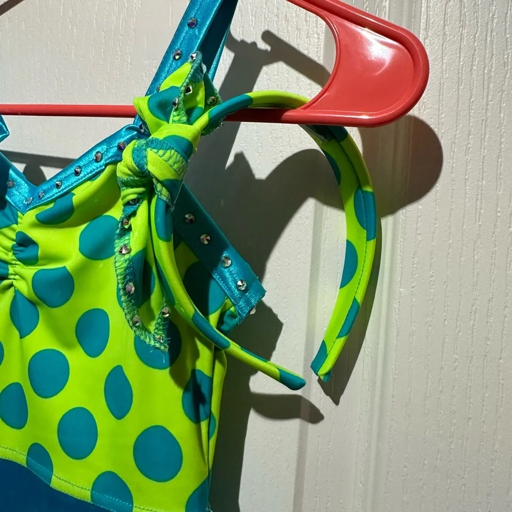 Weissman polka dot dance costume